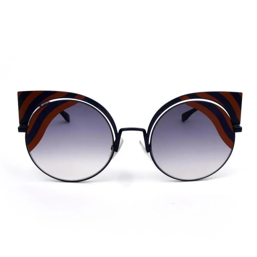 NWT Fendi 0215S Rose Round 53mm Sunglasses